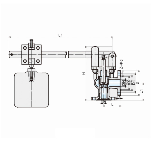 GA41H-16C／25C／40C型單桿式安全閥